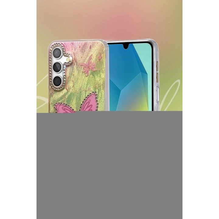 BFS Samsung Galaxy S25 Kılıf Blade Aynalı Desenli Kapak - Desen 4