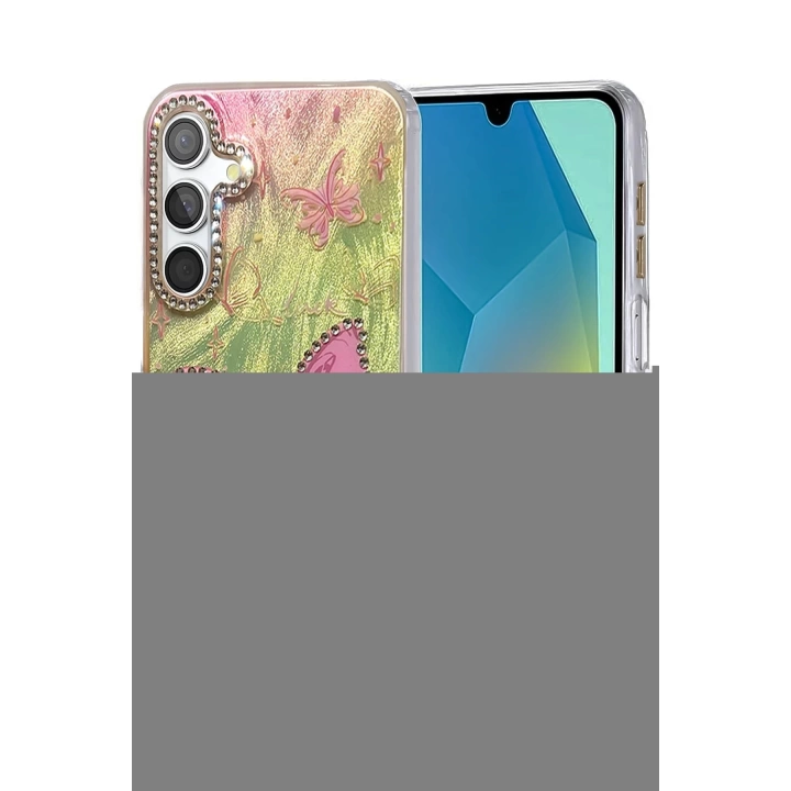 BFS Samsung Galaxy S25 Kılıf Blade Aynalı Desenli Kapak - Desen 5