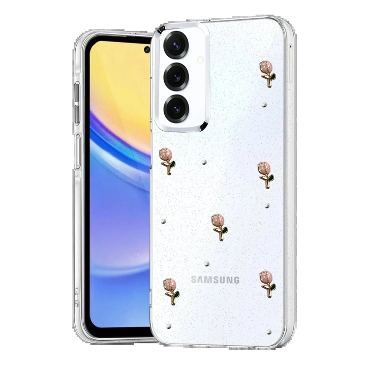 BFS Samsung Galaxy S25 Plus Fiyonk Desenli Kapak - Desen 5
