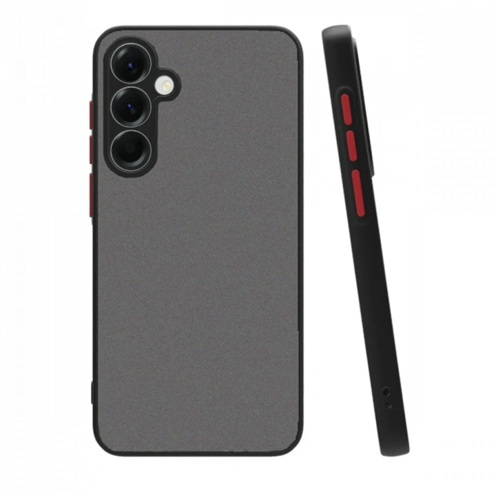 BFS  Samsung Galaxy S25 Plus Kılıf Montreal Silikon Kapak - Siyah