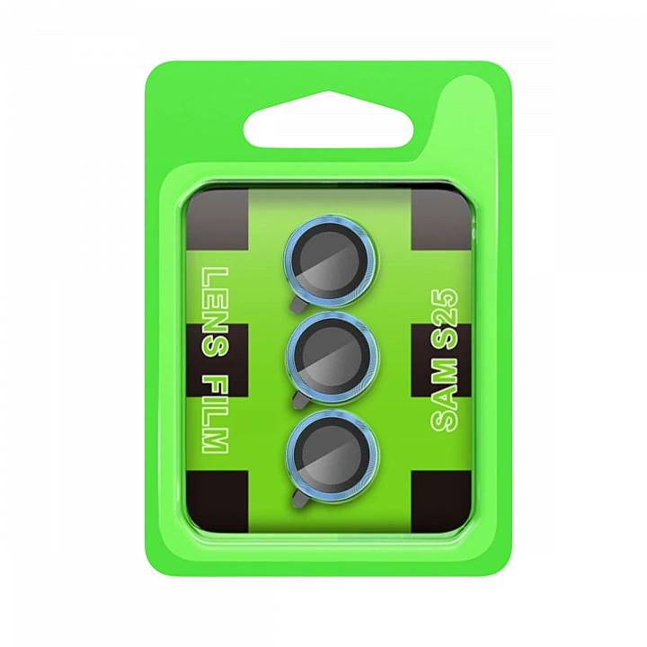 BFS  Samsung Galaxy S25 Plus Raze Metal Kamera Lens - Mavi