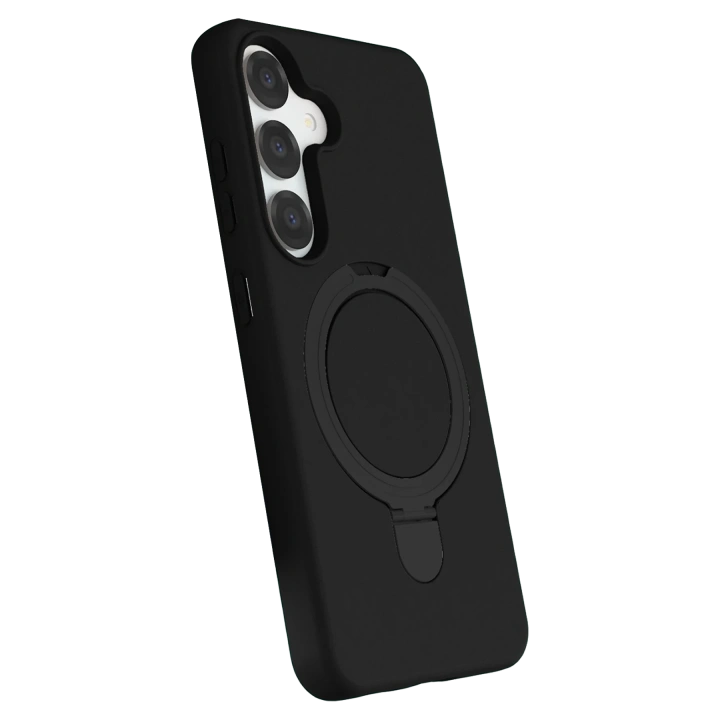 BFS  Samsung Galaxy S25 Regal Magsafe Standlı Kapak - Siyah