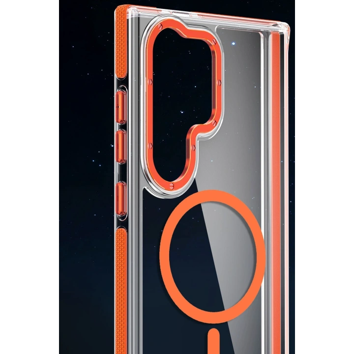 BFS  Samsung Galaxy S25 Ultra Bella Magsafe Kapak - Mavi