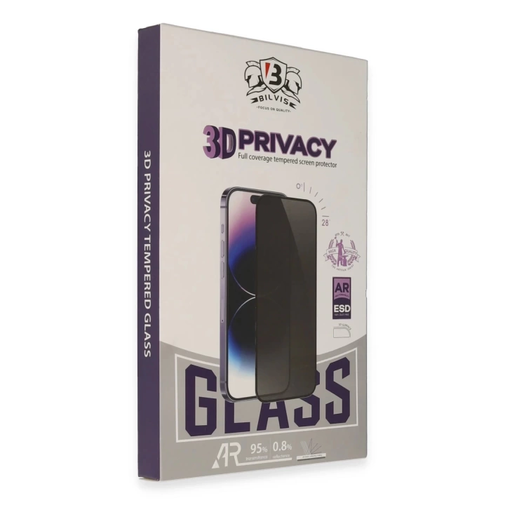 BFS  Samsung Galaxy S25 Ultra Bilvis 3D Hayalet Cam Ekran Koruyucu