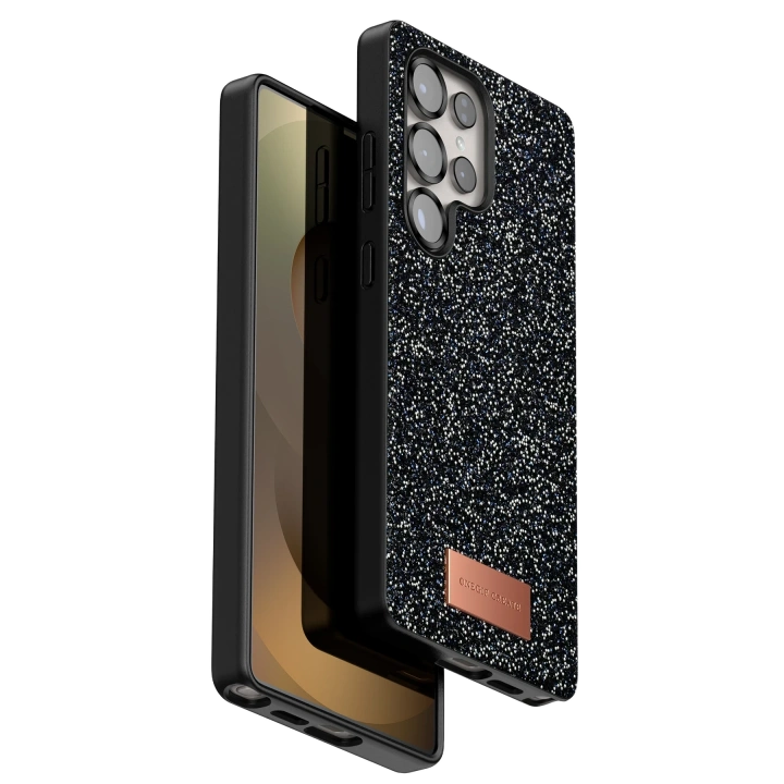 BFS  Samsung Galaxy S25 Ultra Bright Simli Kapak - Siyah