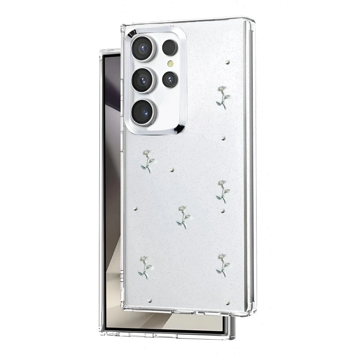 BFS Samsung Galaxy S25 Ultra Fiyonk Desenli Kapak - Desen 7