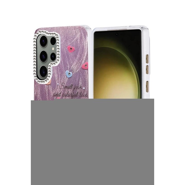 BFS Samsung Galaxy S25 Ultra Kılıf Blade Aynalı Desenli Kapak - Desen 8