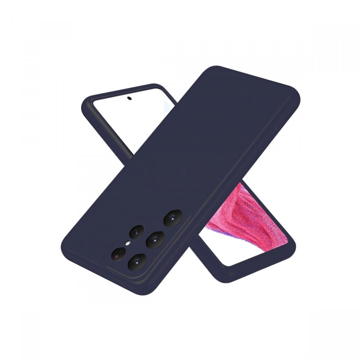BFS  Samsung Galaxy S25 Ultra Kılıf First Silikon - Lacivert