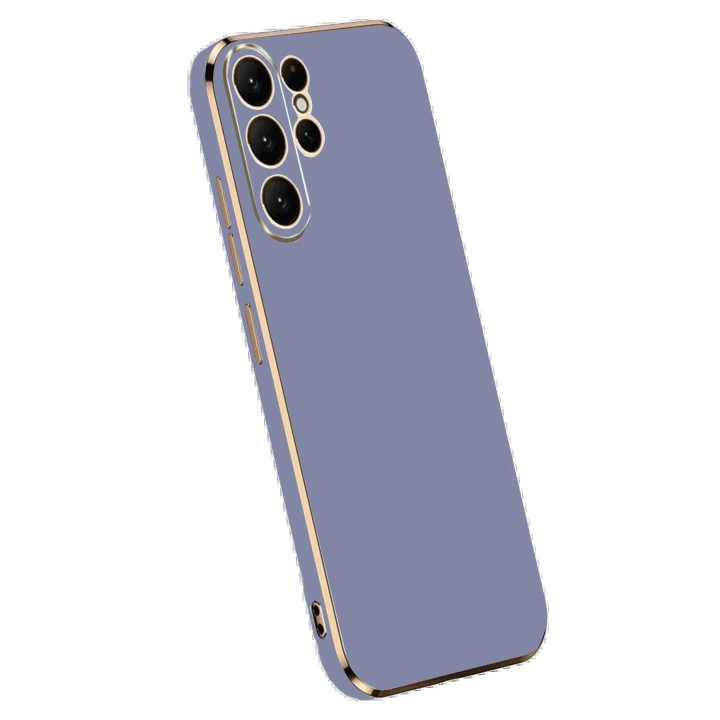 BFS  Samsung Galaxy S25 Ultra Kılıf Volet Silikon - Mavi