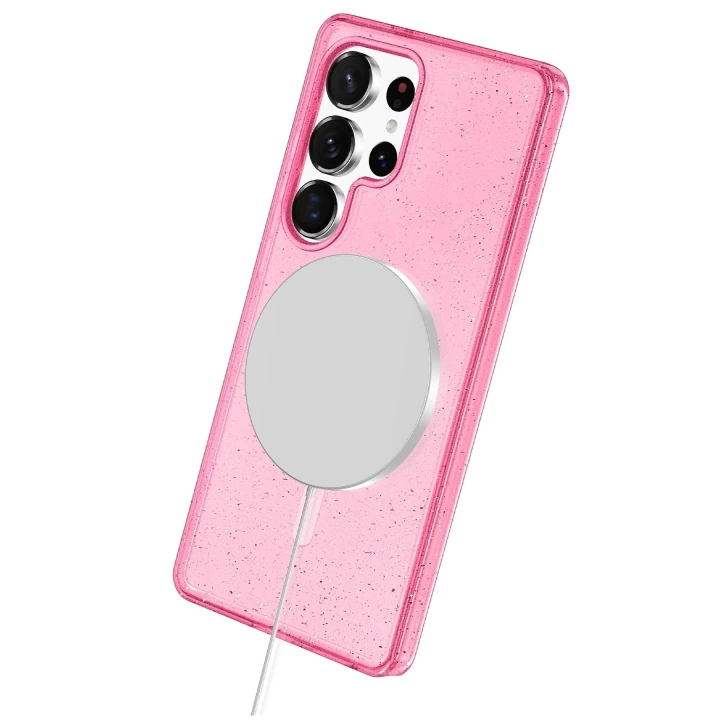 BFS  Samsung Galaxy S25 Ultra Star Magsafe Kapak - Pembe