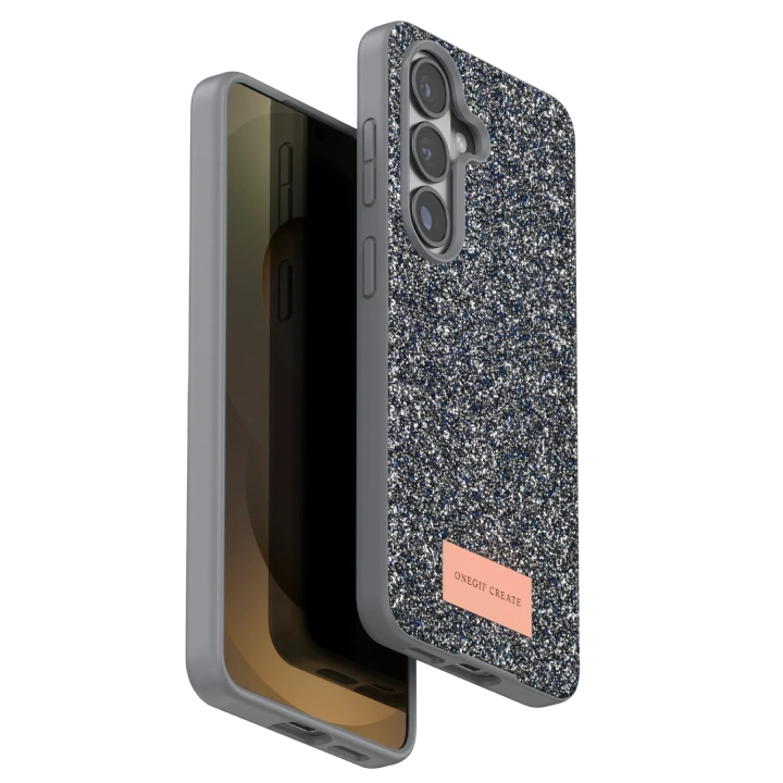 BFS  Samsung Galaxy S26 Plus Bright Simli Kapak - Gümüş