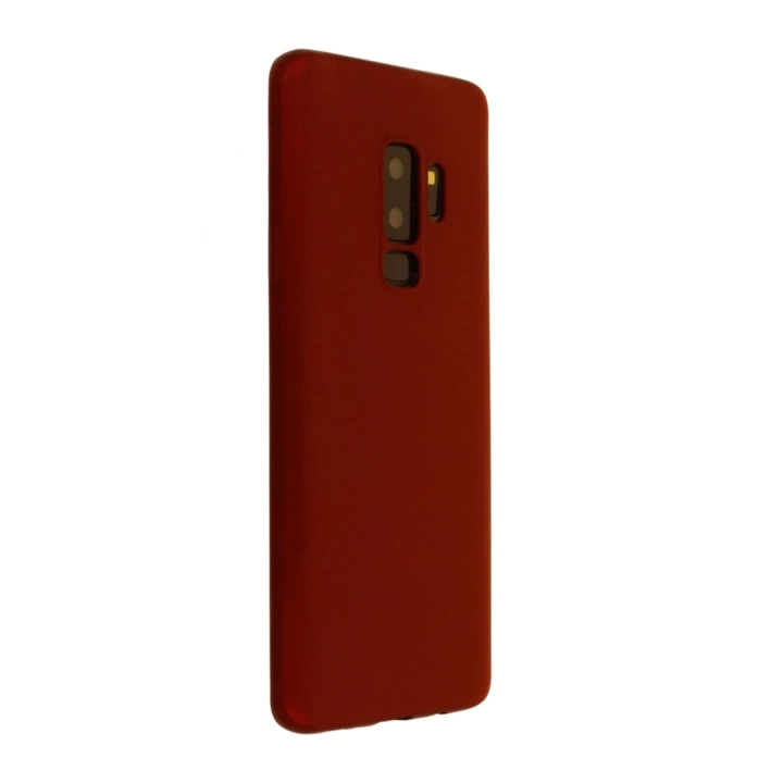 BFS  Samsung Galaxy S9 Plus Kılıf First Silikon - Bordo