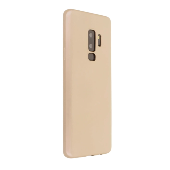 BFS  Samsung Galaxy S9 Plus Kılıf First Silikon - Gold