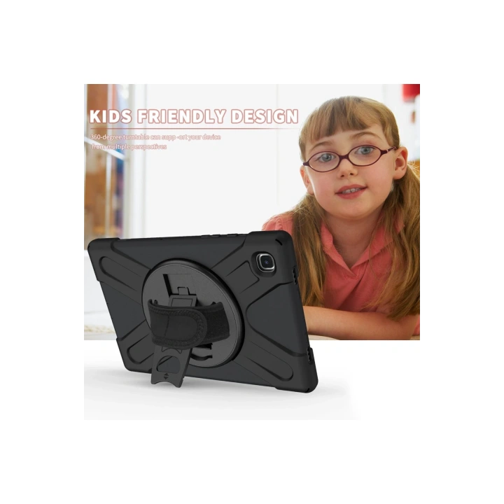 BFS  Samsung Galaxy T220 Tab A7 Lite 8.7 Kılıf Amazing Tablet Kapak - Siyah