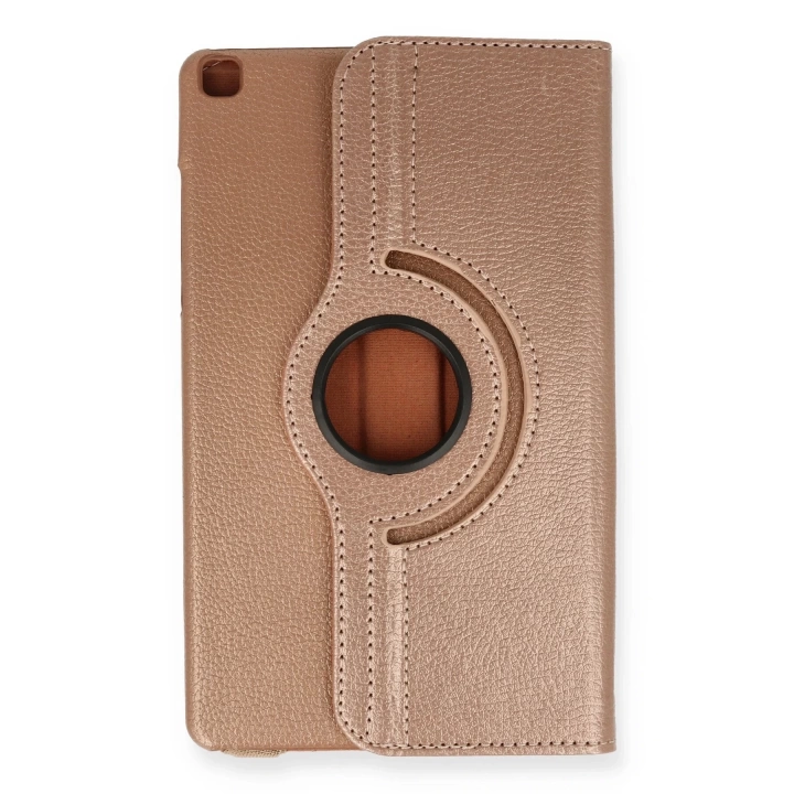 BFS Samsung Galaxy T290 Tab A 8 Kılıf 360 Tablet Deri Kılıf - Rose Gold