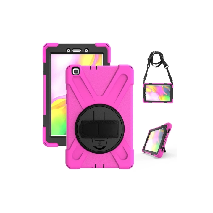 BFS  Samsung Galaxy T290 Tab A 8 Kılıf Amazing Tablet Kapak - Pembe