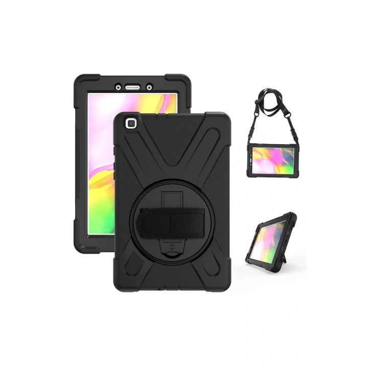 BFS  Samsung Galaxy T290 Tab A 8 Kılıf Amazing Tablet Kapak - Siyah