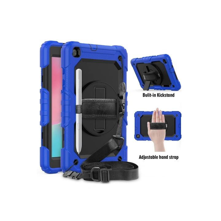 BFS  Samsung Galaxy T290 Tab A 8 Kılıf Pars Tablet Kapak - Mavi