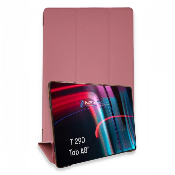 BFS  Samsung Galaxy T290 Tab A 8 Kılıf Tablet Smart Kılıf - Pembe