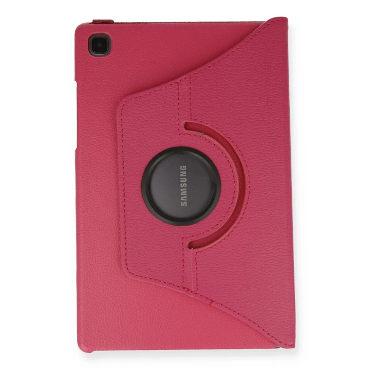 BFS  Samsung Galaxy T500 Tab A7 10.4 Kılıf 360 Tablet Deri Kılıf - Pembe