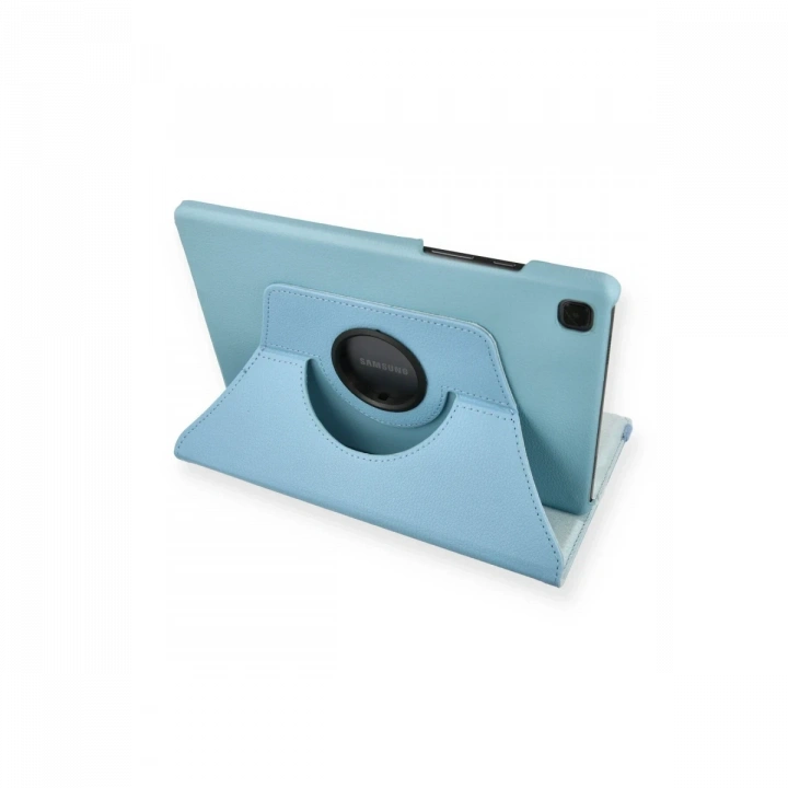 BFS  Samsung Galaxy T500 Tab A7 10.4 Kılıf 360 Tablet Deri Kılıf - Turkuaz