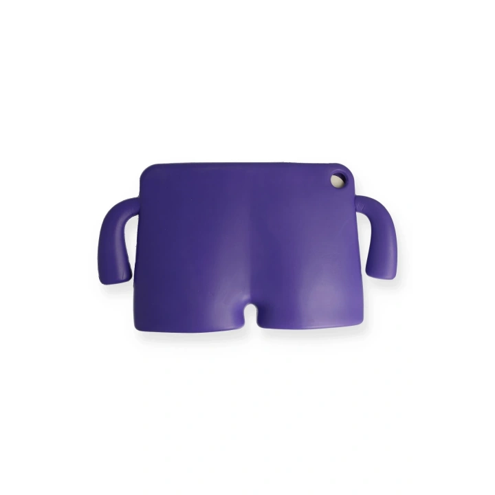 BFS  Samsung Galaxy T500 Tab A7 10.4 Kılıf Karakter Tablet Silikon - Mor