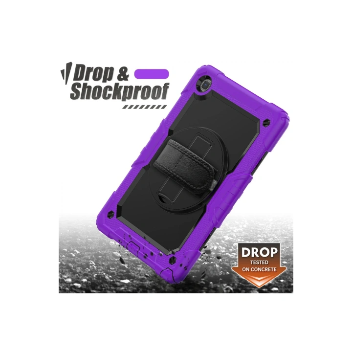 BFS  Samsung Galaxy T500 Tab A7 10.4 Kılıf Pars Tablet Kapak - Mor