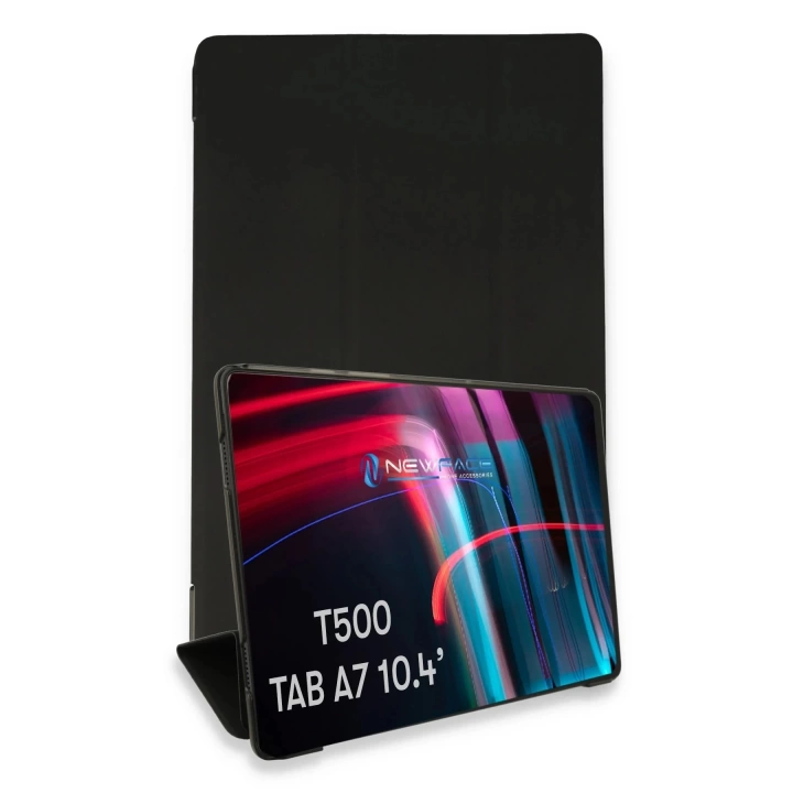 BFS  Samsung Galaxy T500 Tab A7 10.4 Kılıf Tablet Smart Kılıf - Siyah