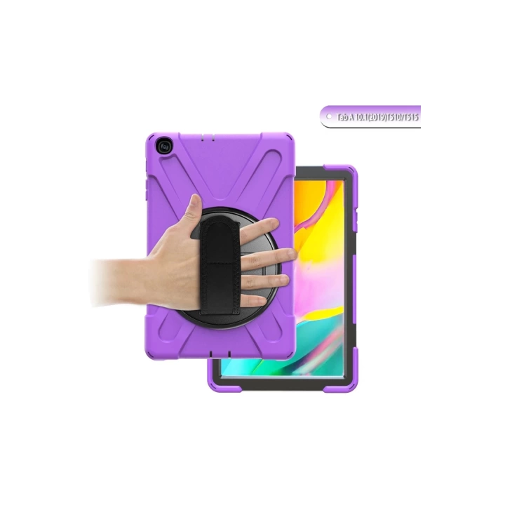 BFS  Samsung Galaxy T510 Tab A 10.1 Kılıf Amazing Tablet Kapak - Mor