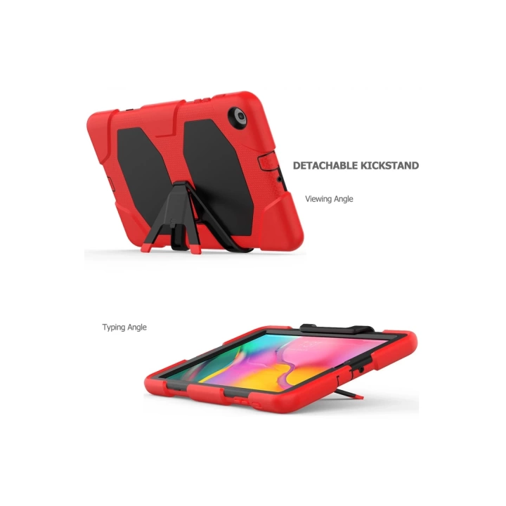 BFS  Samsung Galaxy T510 Tab A 10.1 Kılıf Griffin Tablet Kapak - Kırmızı