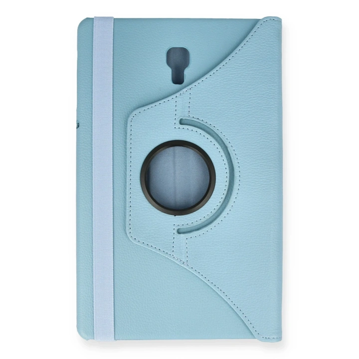BFS  Samsung Galaxy T590 Tab A 10.5 Kılıf 360 Tablet Deri Kılıf - Turkuaz
