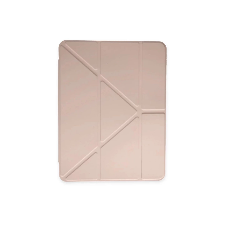 BFS  Samsung Galaxy T737 Tab S7 FE 12.4 Kılıf Kalemlikli Mars Tablet Kılıfı - Rose Gold