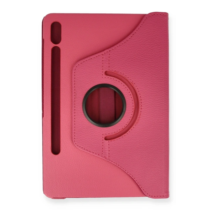 BFS  Samsung Galaxy T860 Tab S6 10.5 Kılıf 360 Tablet Deri Kılıf - Pembe