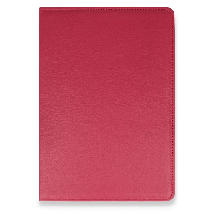 BFS  Samsung Galaxy T860 Tab S6 10.5 Kılıf 360 Tablet Deri Kılıf - Pembe