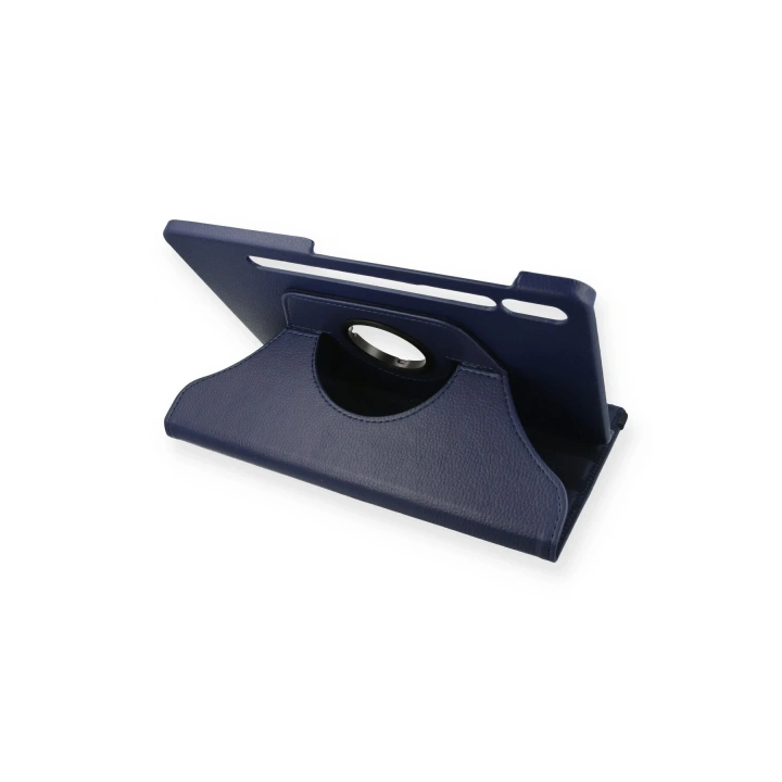 BFS  Samsung Galaxy T870 Tab S7 11 Kılıf 360 Tablet Deri Kılıf - Lacivert