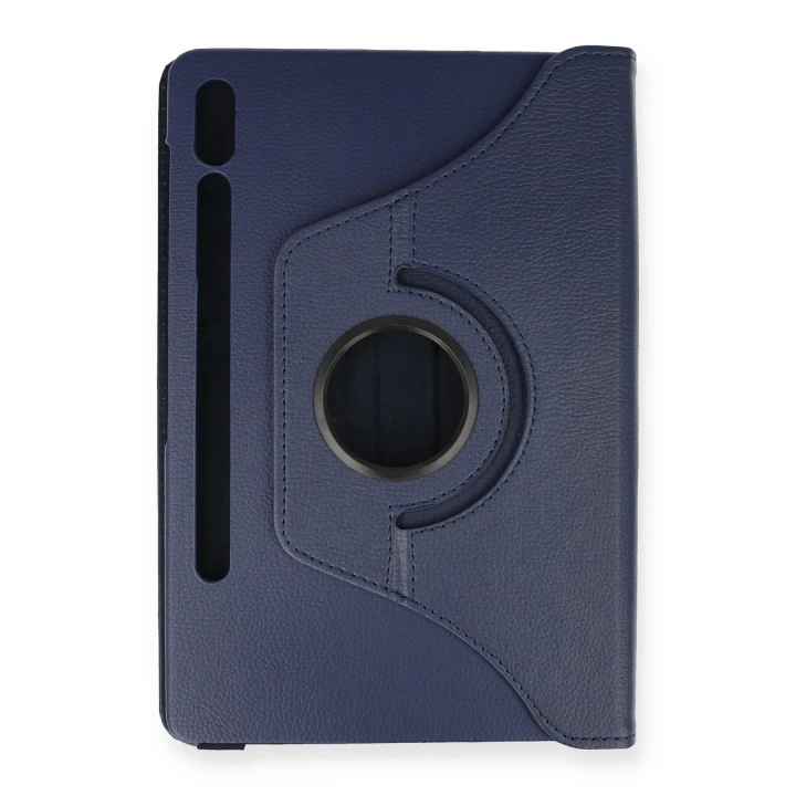 BFS  Samsung Galaxy T870 Tab S7 11 Kılıf 360 Tablet Deri Kılıf - Lacivert