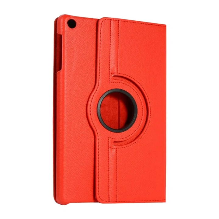 BFS  Samsung Galaxy Tab A11 360 Tablet Deri Kılıf - Kırmızı