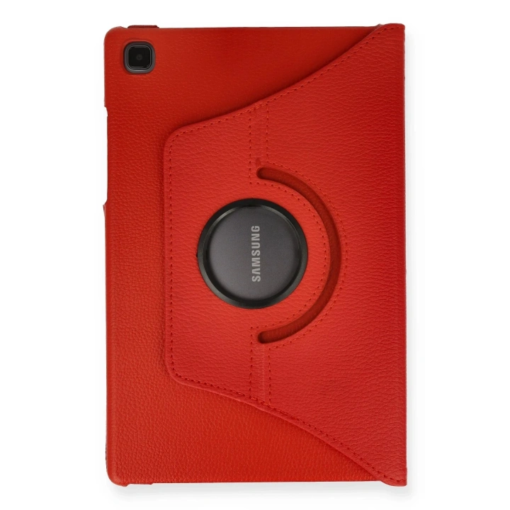 BFS Samsung Galaxy Tab A7 10.4 Kılıf 360 Tablet Deri Kılıf - Kırmızı