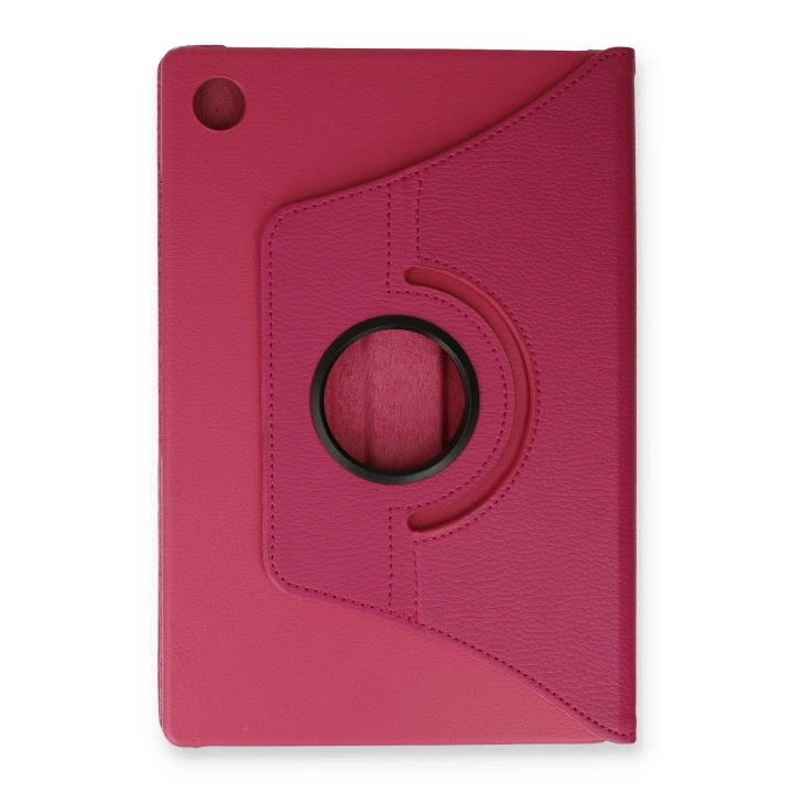 BFS  Samsung Galaxy Tab A9 Kılıf 360 Tablet Deri Kılıf - Pembe