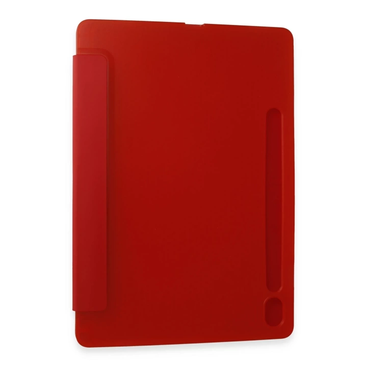 BFS  Samsung Galaxy Tab A9 Kılıf Kalemlikli Mars Tablet Kılıfı - Kırmızı