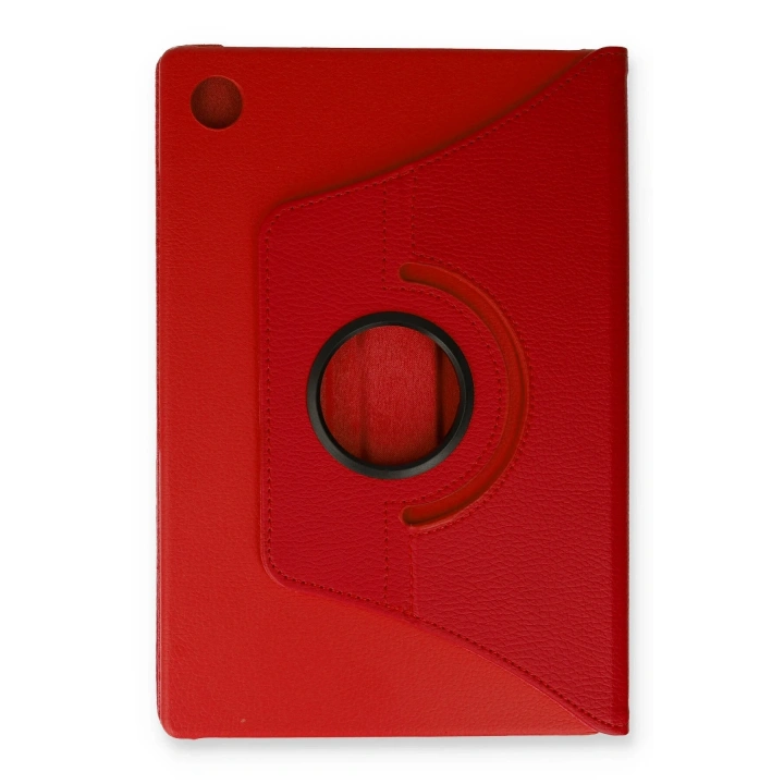 BFS  Samsung Galaxy Tab A9 Plus Kılıf 360 Tablet Deri Kılıf - Kırmızı