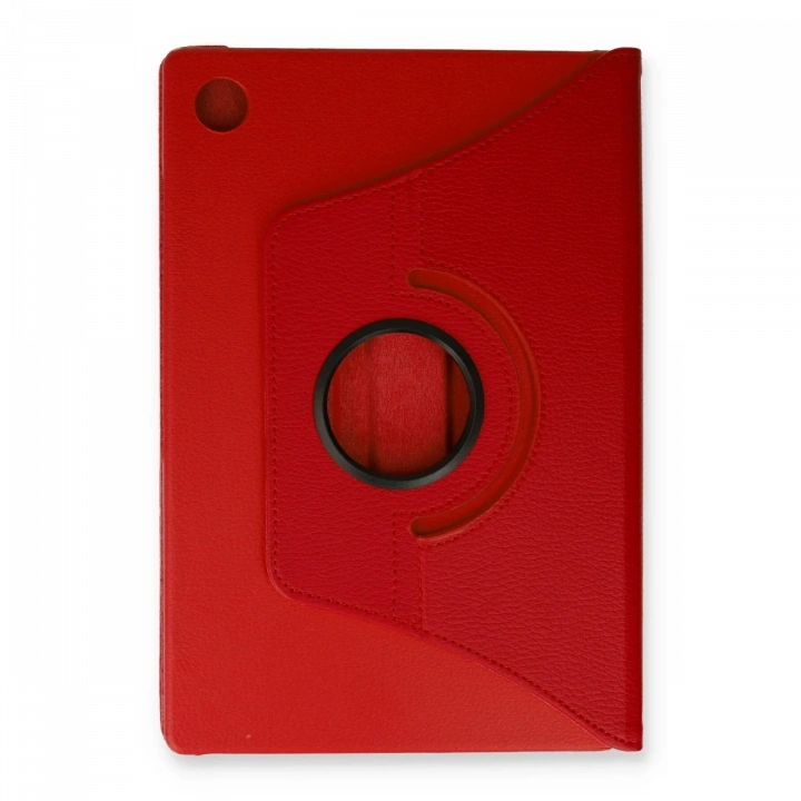 BFS  Samsung Galaxy Tab A9 Plus Kılıf 360 Tablet Deri Kılıf - Kırmızı