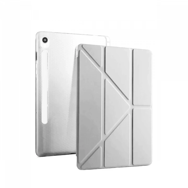 BFS  Samsung Galaxy Tab S10 FE Plus 13.1 Kalemlikli Mars Tablet Kılıfı - Gri