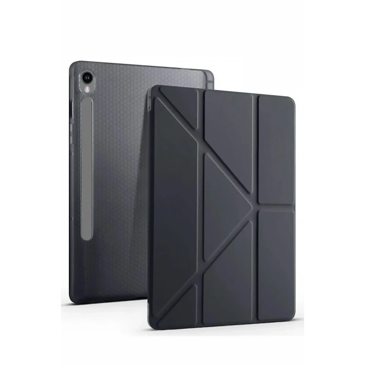 BFS  Samsung Galaxy Tab S10 FE Plus 13.1 Kalemlikli Mars Tablet Kılıfı - Siyah