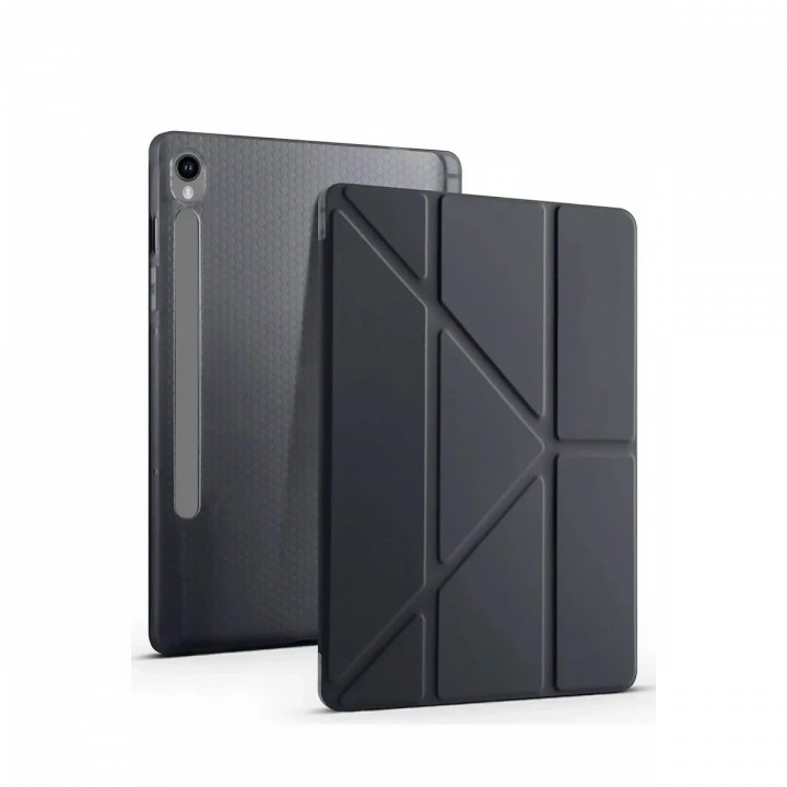 BFS  Samsung Galaxy Tab S10 FE Plus 13.1 Kalemlikli Mars Tablet Kılıfı - Siyah
