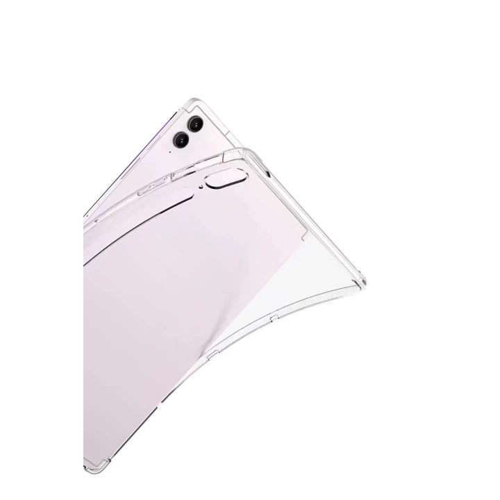 BFS Samsung Galaxy Tab S10 FE Plus 13.1 Kılıf Anti Şeffaf Tablet Silikon - Şeffaf