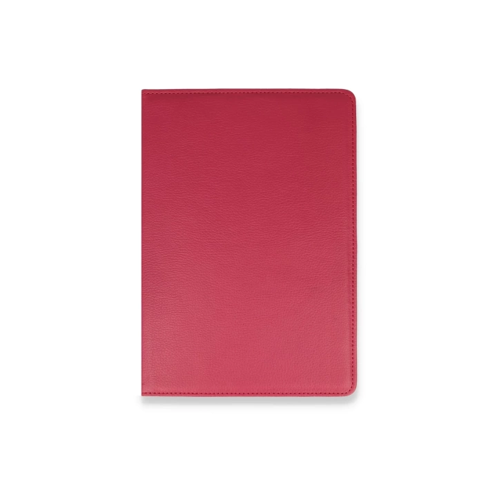 BFS  Samsung Galaxy X200 Tab A8 10.5 Kılıf 360 Tablet Deri Kılıf - Pembe