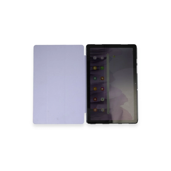 BFS  Samsung Galaxy X200 Tab A8 10.5 Kılıf Tablet Smart Kılıf - Lila