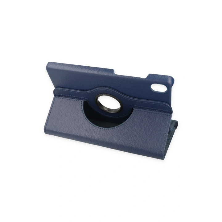 BFS  Samsung Galaxy X510 Tab S9 FE 11 Kılıf 360 Tablet Deri Kılıf - Lacivert