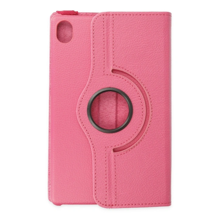 BFS Samsung Galaxy X510 Tab S9 FE 11 Kılıf 360 Tablet Deri Kılıf - Pembe